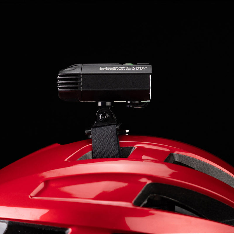 Load image into Gallery viewer, Lezyne Helmet Fusion Drive Pro 500+ Front Light, Satin Black