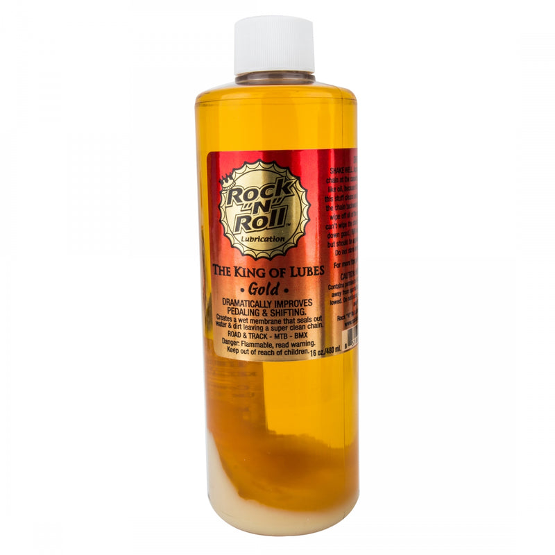 Load image into Gallery viewer, Rock-N-Roll-Gold-Lube-473ml-(16.0oz)-Bicycle-Chain-Lube