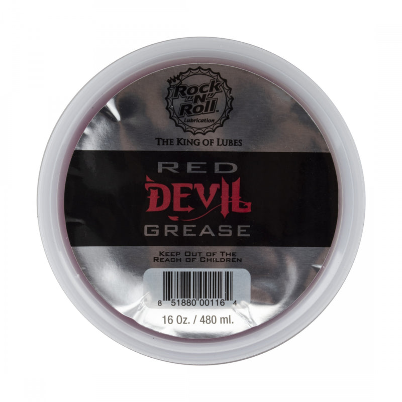 Load image into Gallery viewer, Rock N Roll Red Devil Grease Tub 1lb All-Purpose Bicycle Grease