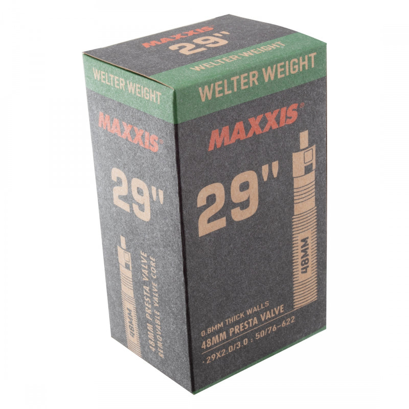 Load image into Gallery viewer, Maxxis Welter Weight Tube 0.8mm, Presta, Removable, Length: 48mm, 29'', 2.0-3.0, 239g