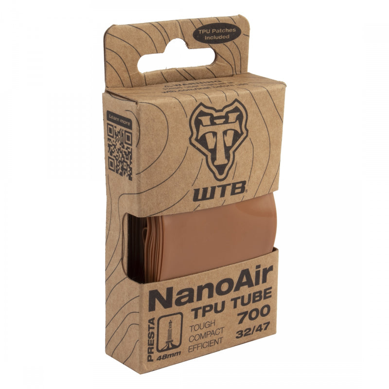 Load image into Gallery viewer, WTB NanoAir TPU Tube - 700 x 32 - 47, 48mm Presta Valve