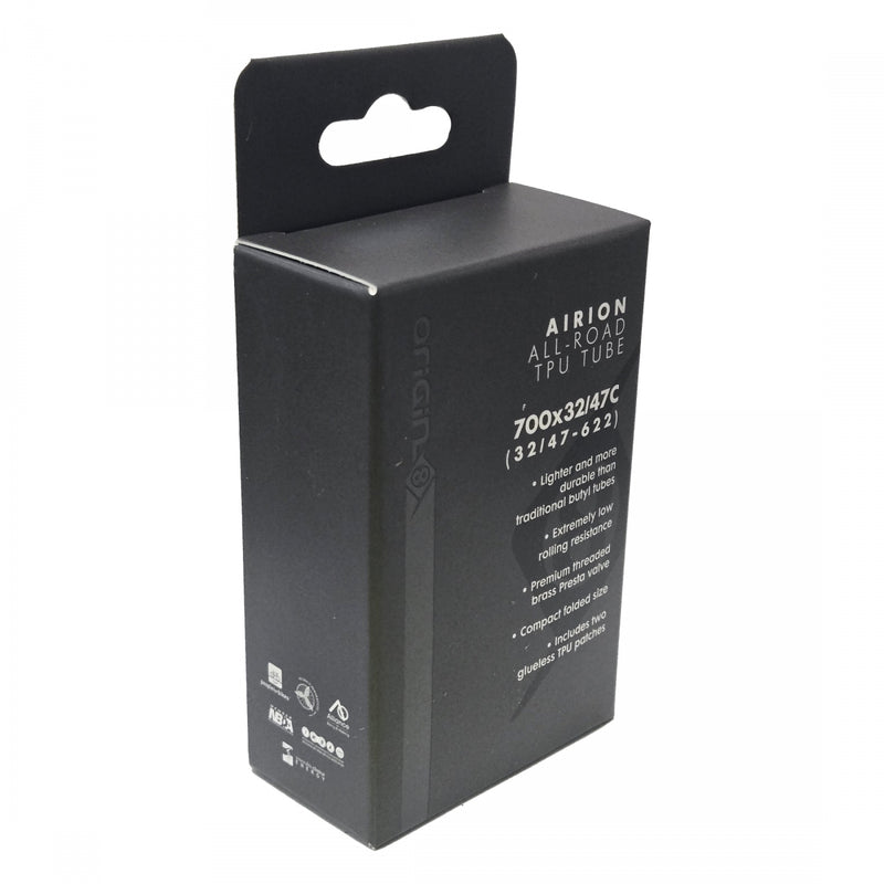 Load image into Gallery viewer, Origin8 Airion TPU Tubes Bundle Lightweight, Puncture-Resistant All-Road & Gravel Bike Inner Tubes with Premium Brass Presta Valves