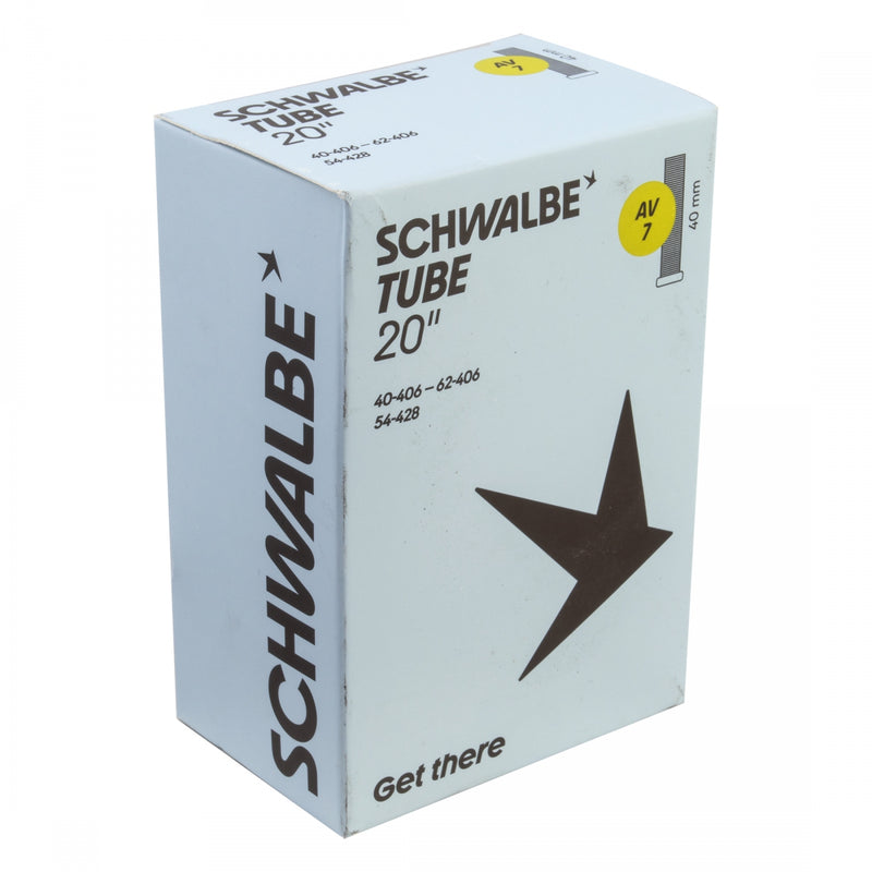 Load image into Gallery viewer, Schwalbe 20'' Schrader Tubes 40mm Valve, Durable Bicycle Inner Tubes for Road & City Bikes (Pack of 2)
