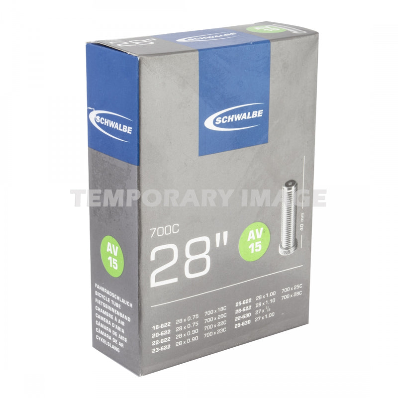 Load image into Gallery viewer, Schwalbe 28x1.40/1.50 PVC Bicycle Tubes Durable, Lightweight, Puncture-Resistant, Seamless Fit