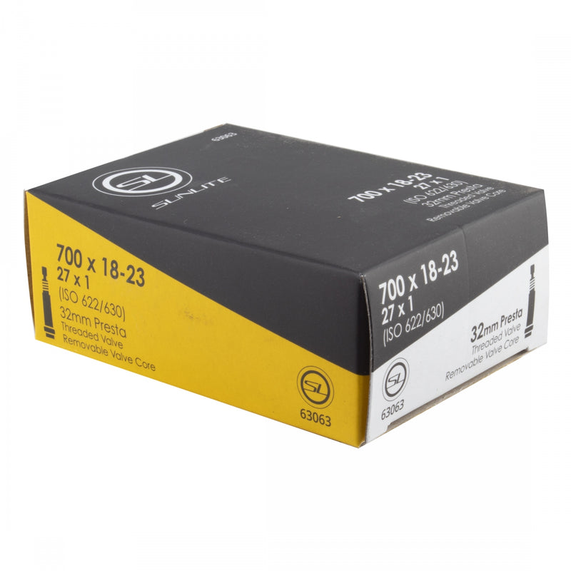 Load image into Gallery viewer, Pack of 2 Sunlite Standard Presta Valve 700x18-23 (27x1) PV 32mm 0d