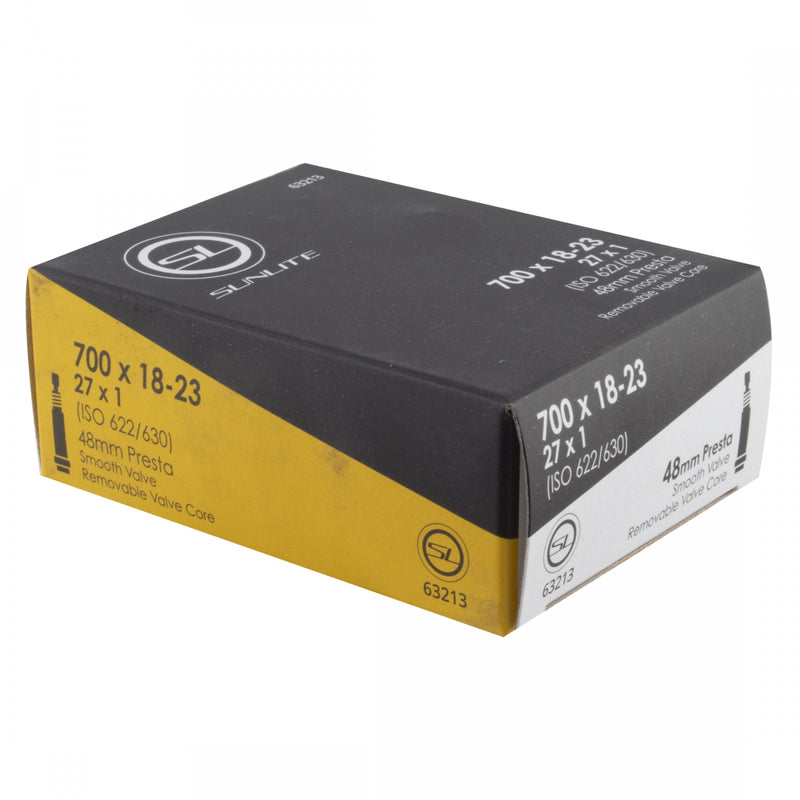 Load image into Gallery viewer, Pack of 2 Sunlite Standard Presta Valve 700x18-23 (27x1) PV 48mm 0d