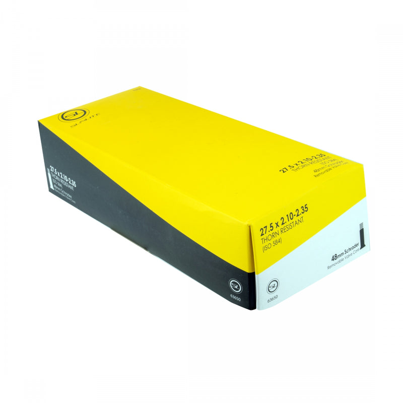 Load image into Gallery viewer, Pack of 2 Sunlite Thorn Resistant Schrader Valve 27.5x2.10-2.35 SV 48mm 0d
