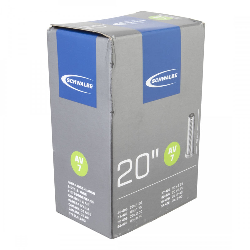 Load image into Gallery viewer, Pack of 2 Schwalbe Tube 20x1.50-2.45 SV 40mm 0d