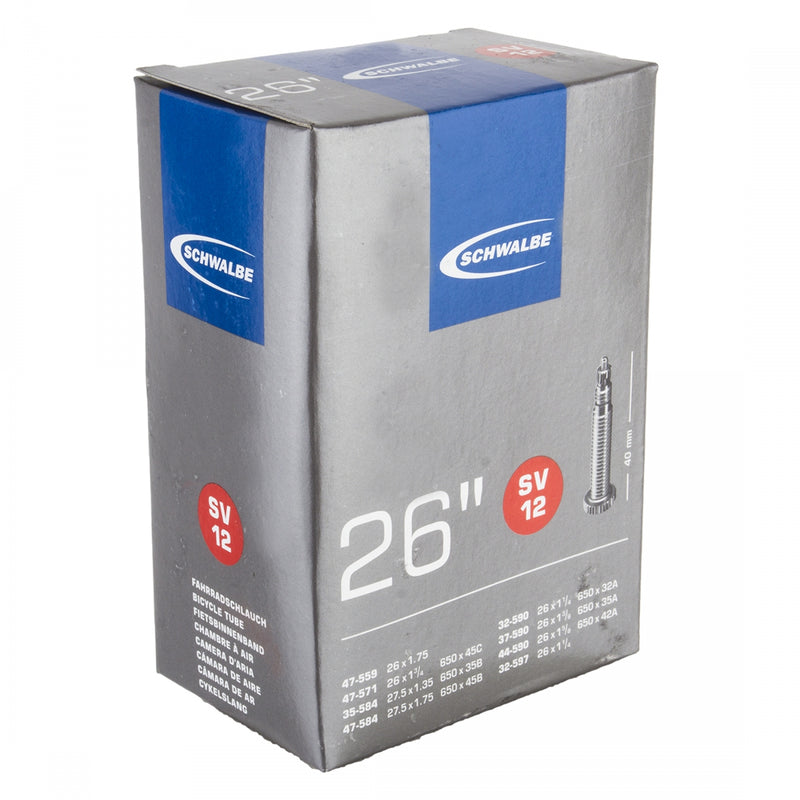 Load image into Gallery viewer, Pack of 2 Schwalbe Tube 26x1.85+ PV 40mm 0d