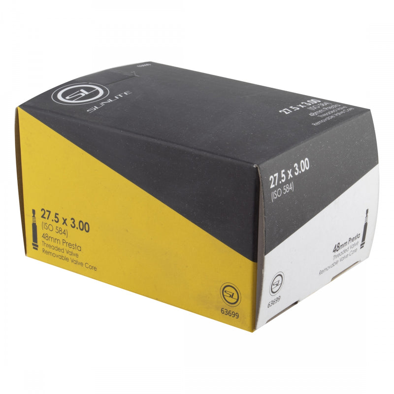 Load image into Gallery viewer, Pack of 2 Sunlite Standard Presta Valve 27.5x3.00 PV 48mm 0d