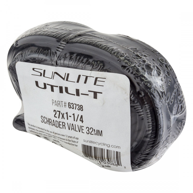 Load image into Gallery viewer, Sunlite Utili-T Standard Schrader Valve Tubes 700x32-38 (27x1-1/4) SV 32mm 0d
