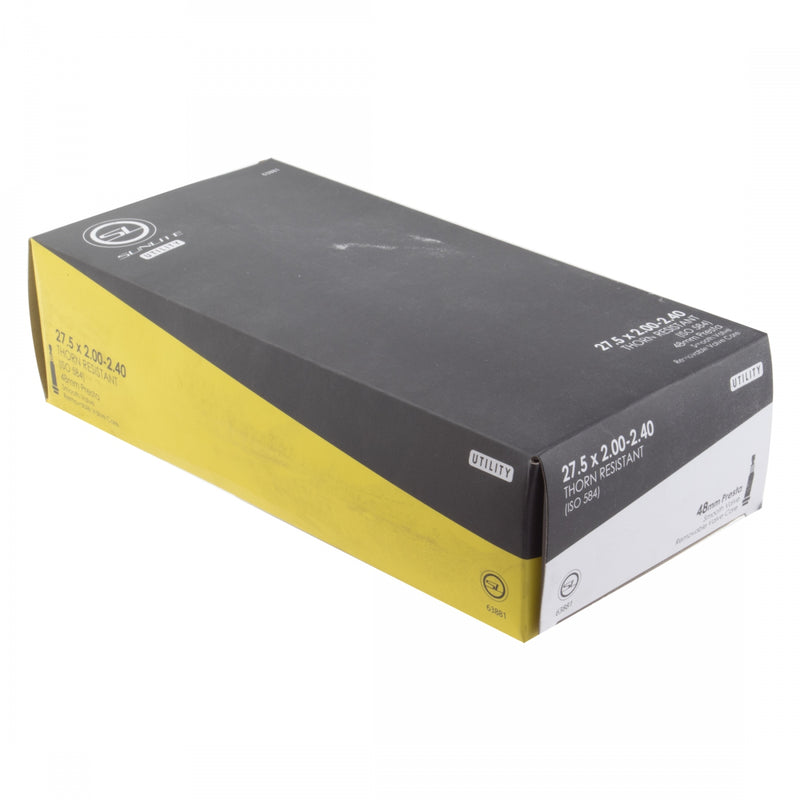 Load image into Gallery viewer, Sunlite Utili-T Thorn Resistant Tubes - 27.5 x 2.00-2.40 Presta Valve, Pack of 2