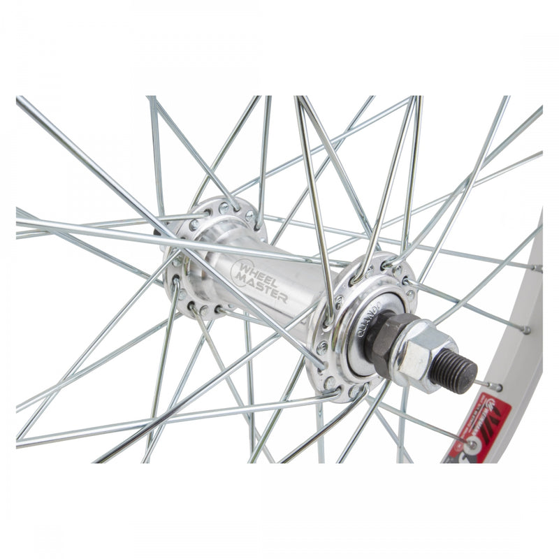Load image into Gallery viewer, Wheel Master 20in Alloy Front Wheel B/O 3/8x100mm W/M AB-1000 Rim Brake Silver
