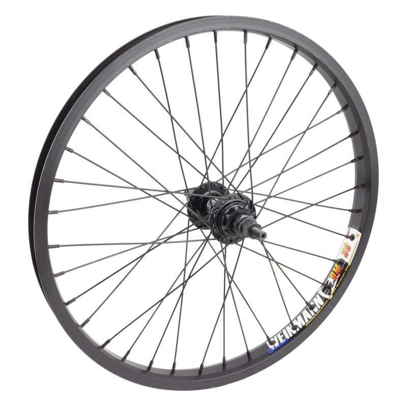 Load image into Gallery viewer, Wheel-Master-20inch-Alloy-BMX-Rear-Wheel-20-in-Clincher-RRWH0786-Bicycle-Rear-Wheel