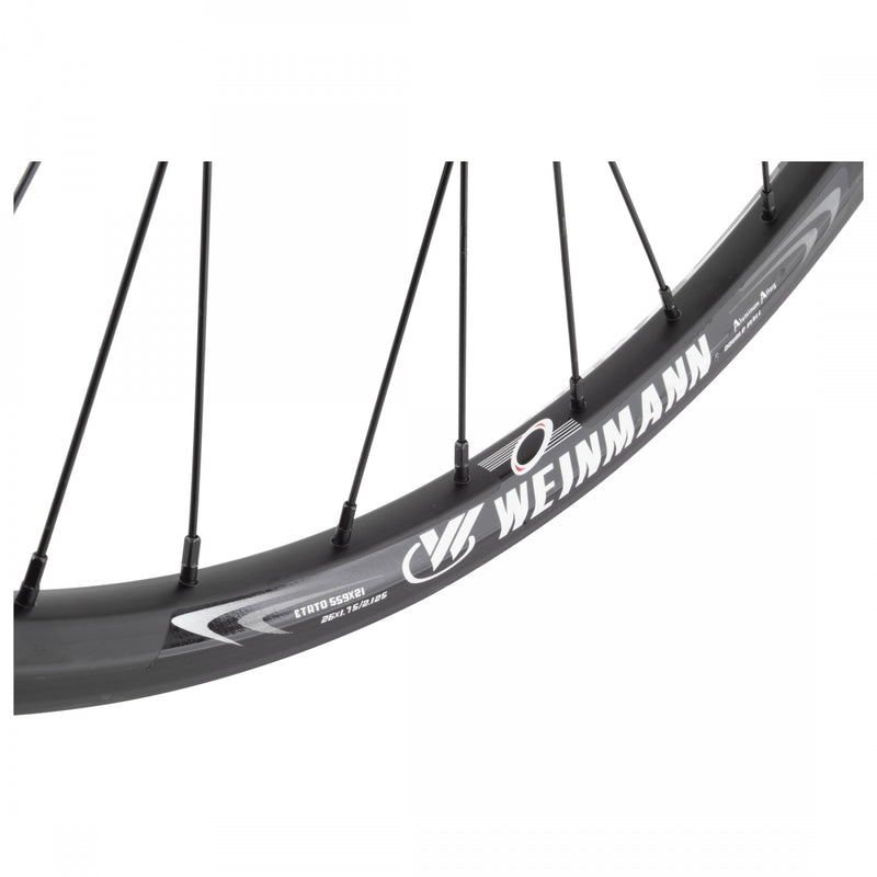 Load image into Gallery viewer, Wheel Master 26in Alloy Weinmann XM280 Rear QRx135mm W/M MT-2000 6-Bolt Black