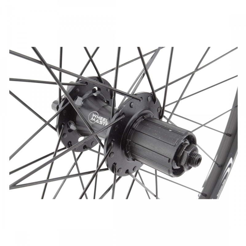 Load image into Gallery viewer, Wheel Master 27.5in WEI XM280 Rear QRx135mm Double Wall 6-Bolt Clincher Black