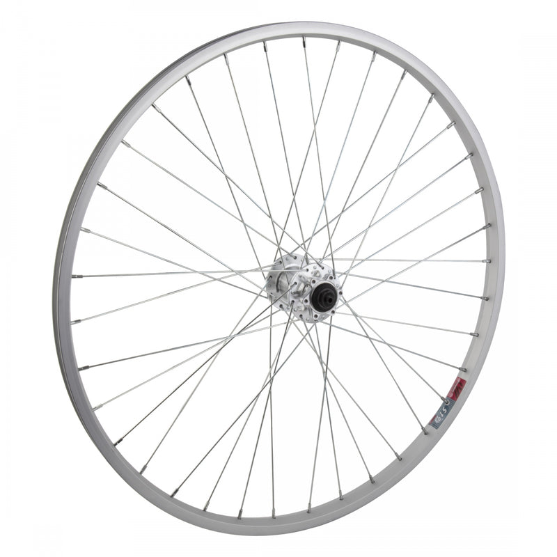 Load image into Gallery viewer, Wheel-Master-26inch-Alloy-Mountain-Disc-Single-Wall-Front-Wheel-26-in-Clincher-WHEL0703-Bicycle-Front-Wheel