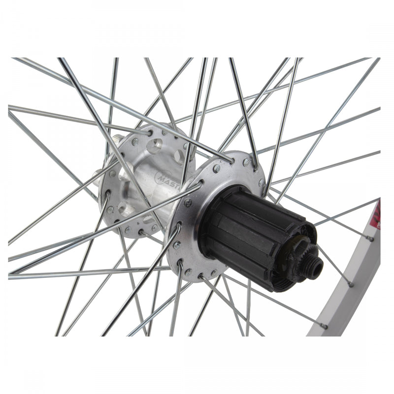 Load image into Gallery viewer, Wheel Master 26in Alloy WEI 519 Rear Wheel QRx135mm Single Wall 6-Bolt Silver