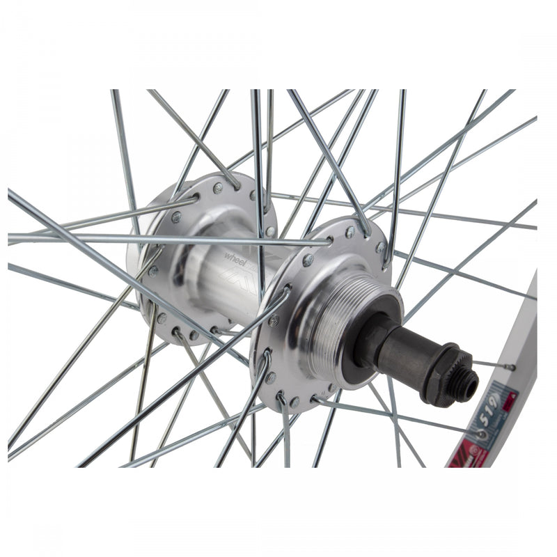 Load image into Gallery viewer, Wheel Master 26in Alloy WEI 519 Rear QRx135mm FW Single Wall 36H 6-Bolt Silver