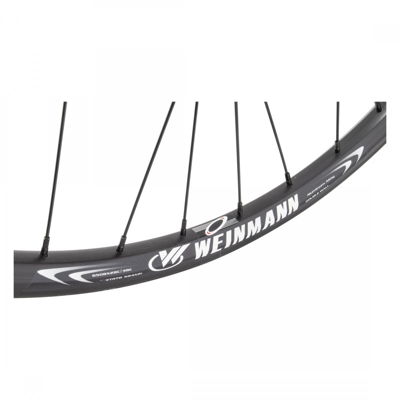 Load image into Gallery viewer, Wheel Master 27.5in WEI XM280 Rear QRx135mm FW Double Wall 6-Bolt Clincher Blk