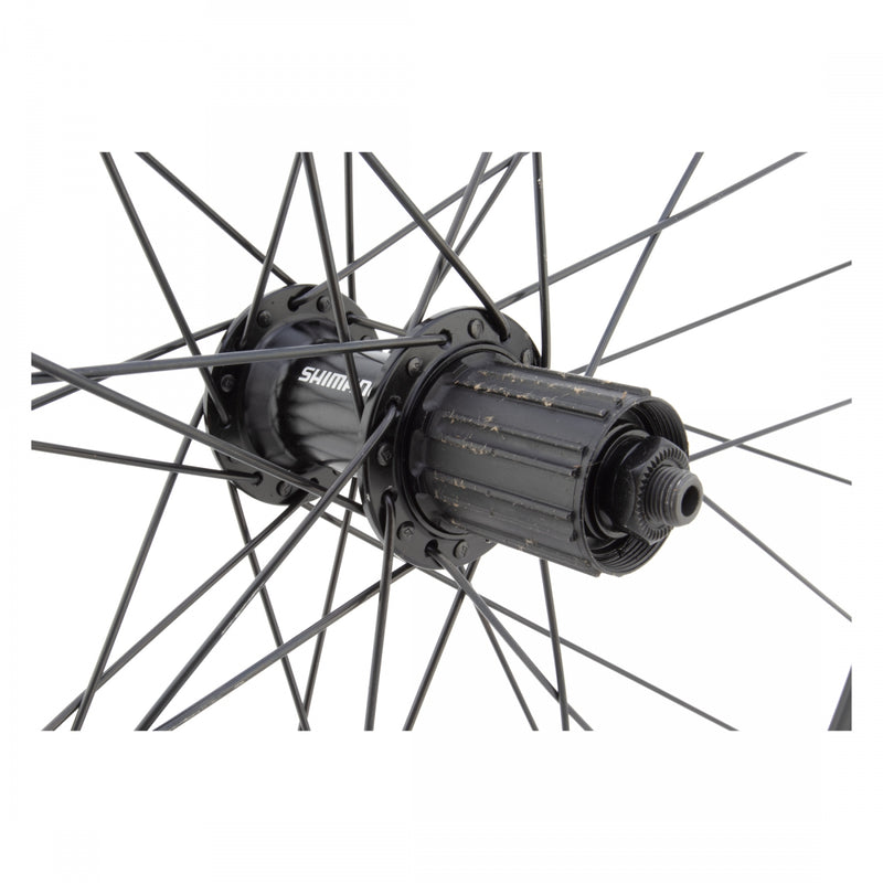 Load image into Gallery viewer, Wheel Master 700c Mavic Open Elite Rear QRx130mm Shi RS400 32H Rim Brake Black