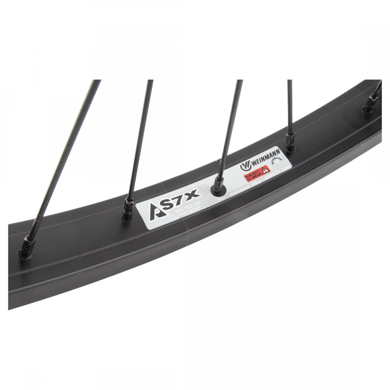 Load image into Gallery viewer, Wheel Master 24in Weinmann AS7X Rear B/O 3/8x110mm Rim Brake Clincher Black