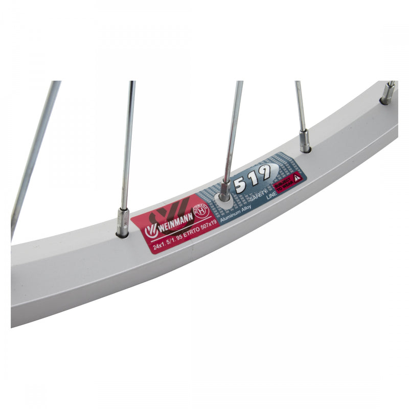 Load image into Gallery viewer, Wheel Master 24in Alloy WEI 519 Front QRx135mm W/M AQ-1000 Rim Brake Silver