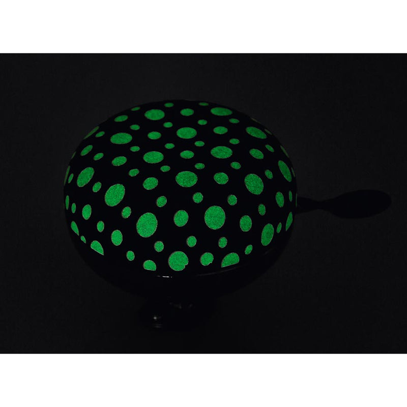 Load image into Gallery viewer, M-Wave Maxi Ding Dong Bell Glow in the Dark Polka Dots on Black