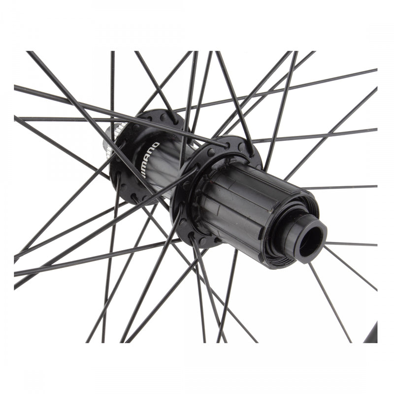 Load image into Gallery viewer, Wheel Master 700c DT G 540 Rear 12x142mm Shi RS470 32H Center Lock TCS Black