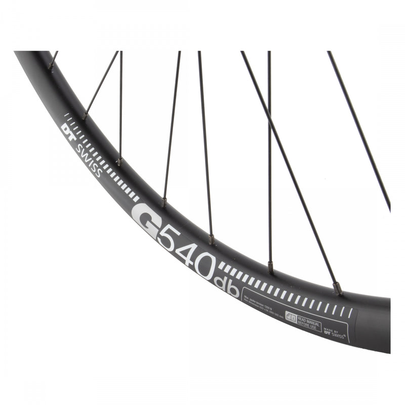 Load image into Gallery viewer, Wheel Master 700c DT G 540 Rear 12x142mm Shi RS470 32H Center Lock TCS Black