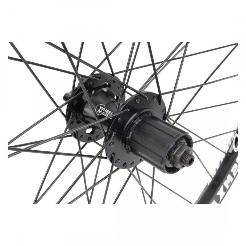 Load image into Gallery viewer, Wheel Master 24in Alloy WEI XM280 Rear Wheel QRx135mm W/M MT-2000 6-Bolt Black