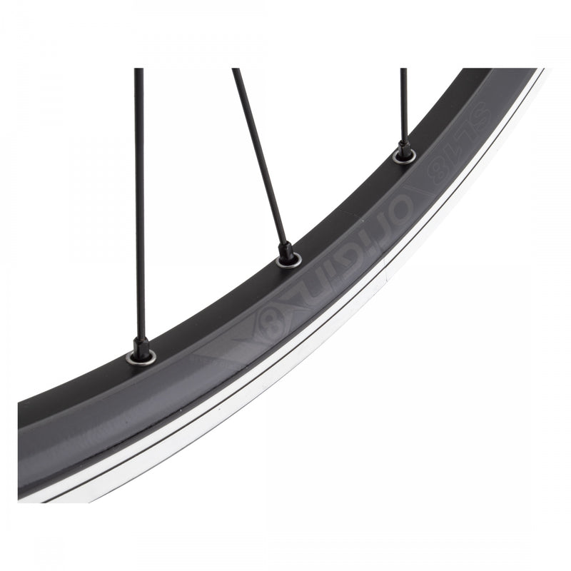 Load image into Gallery viewer, Wheel Master 700c FT OR8 SL18 QRx100mm Double Wall 32H Rim Brake Clincher BLK