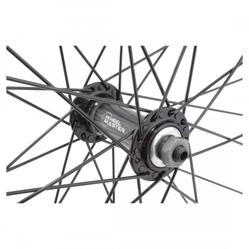 Load image into Gallery viewer, Wheel Master 700c Alloy Front QRx100mm Single Wall Rim Brake Clincher Black