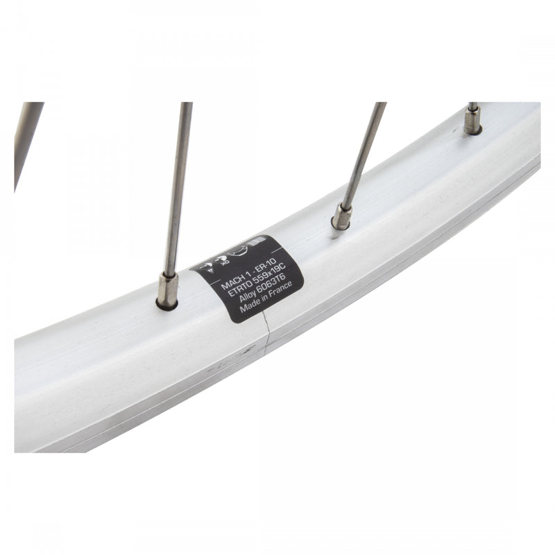 Load image into Gallery viewer, Wheel Master 26in Alloy Mach1 ER10 Front QRx100mm Double Wall Rim Brake Silver