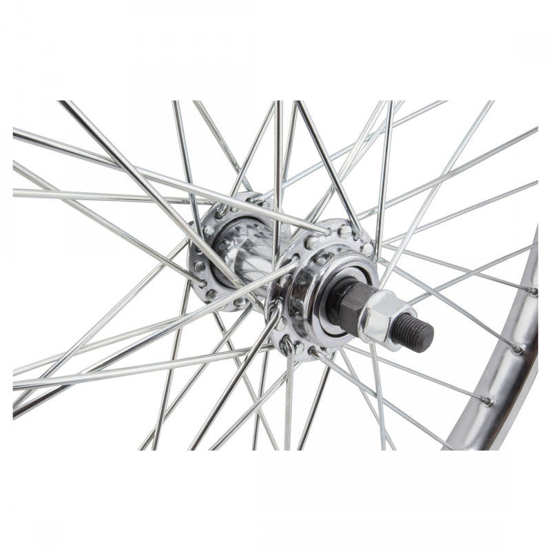 Load image into Gallery viewer, Wheel Master 26in W/M Steel 2.125 Front B/O 3/8x100mm W/M SB-1000 Rim Brake