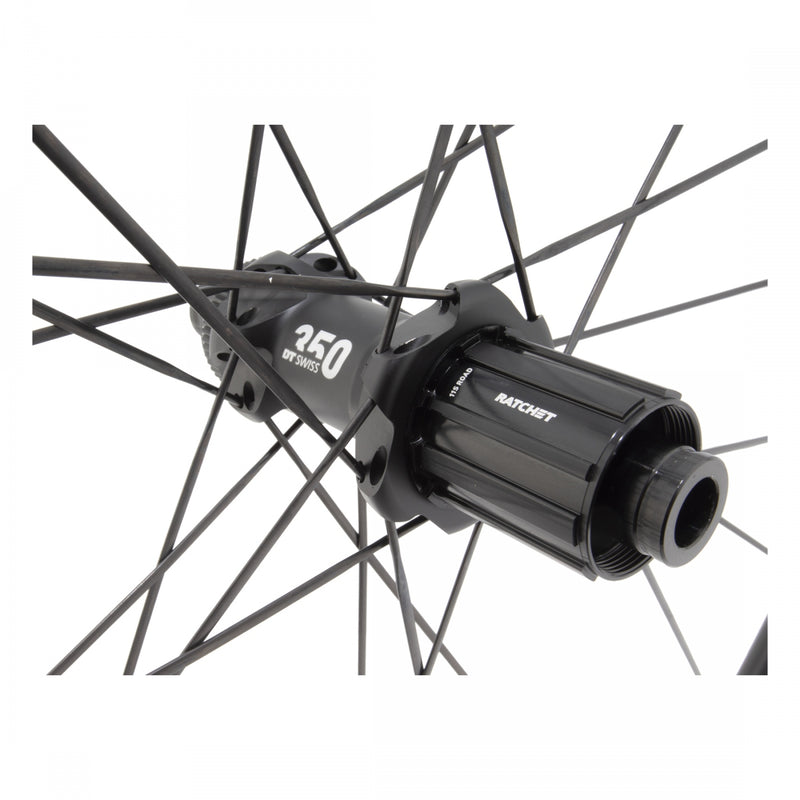 Load image into Gallery viewer, DT Swiss ER 1600 Spline 23 Rear Wheel - 700, 12 x 142mm, Center-Lock, HG 11 Road, Ratchet 36 SL, Black