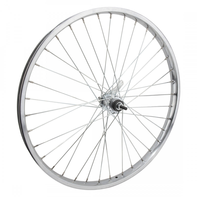 Load image into Gallery viewer, Wheel-Master-KT-Steel-Rear-Wheel-26-in-Clincher-RRWH0946-Bicycle-Rear-Wheel