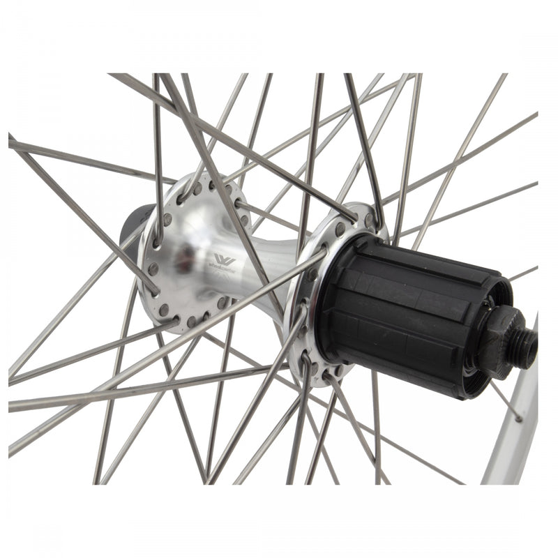 Load image into Gallery viewer, Wheel Master 700C Alloy Road Double Wall 700C SET WEI LP18 RIM