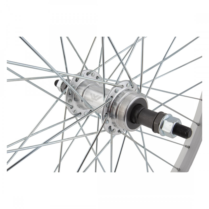 Load image into Gallery viewer, Wheel Master 24in Alloy WEI 519 Rear B/O 3/8x135mm W/M AB-1000 Rim Brake Sil