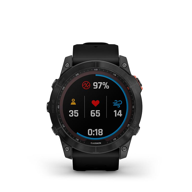 Load image into Gallery viewer, Garmin Fenix 7x Solar Gray W Blk Bnd