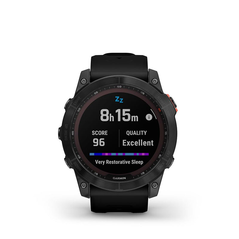 Load image into Gallery viewer, Garmin Fenix 7x Solar Gray W Blk Bnd