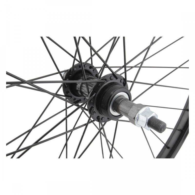 Load image into Gallery viewer, Wheel Master 26in W/M Steel 1.75 Rear B/O 3/8x135mm W/M SB-1000 Rim Brake Blk