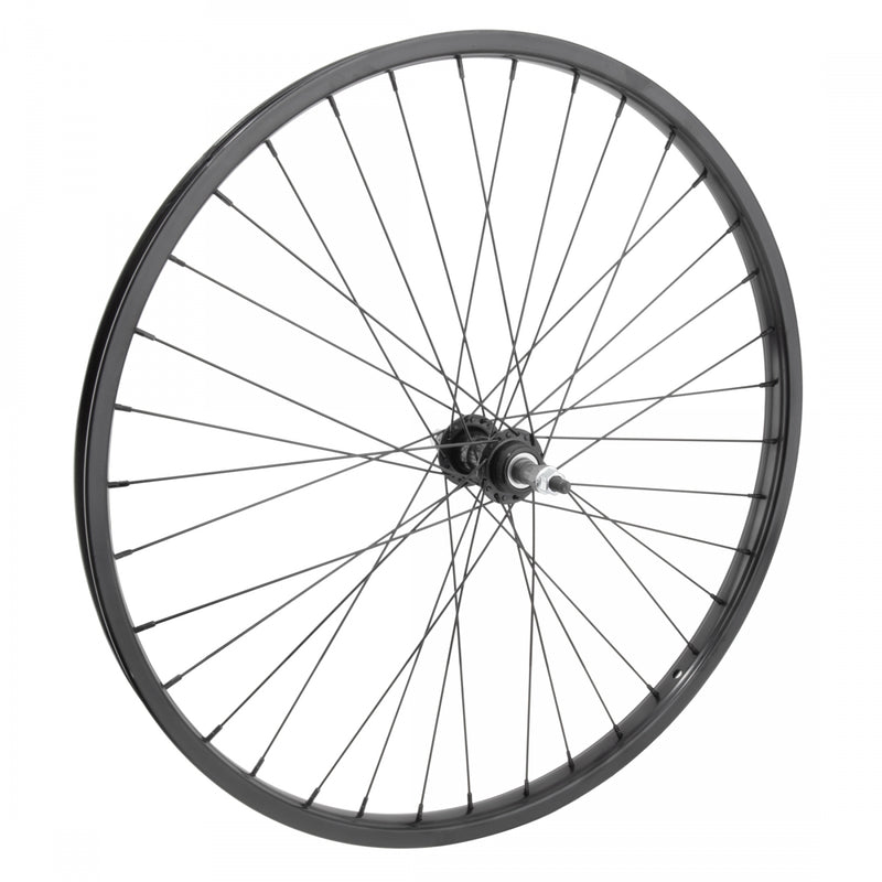 Load image into Gallery viewer, Wheel-Master-26inch-Steel-Cruiser-Comfort-Rear-Wheel-26-in-Clincher-RRWH0972-Bicycle-Rear-Wheel