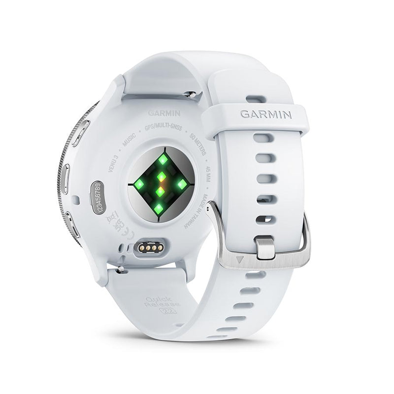 Load image into Gallery viewer, Garmin Venu 3 Watch Watch Color: Whitestone, Wristband: Whitestone - Silicone
