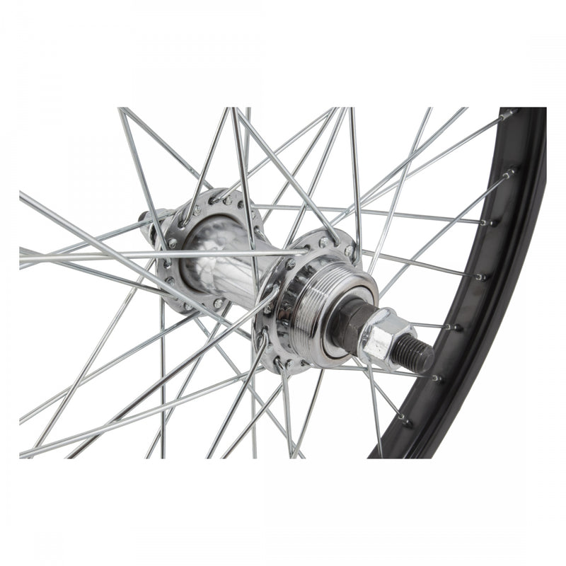 Load image into Gallery viewer, Wheel Master 20in Juvenile W/M Steel RR B/O 5/16x110mm Rim Brake Clincher Blk