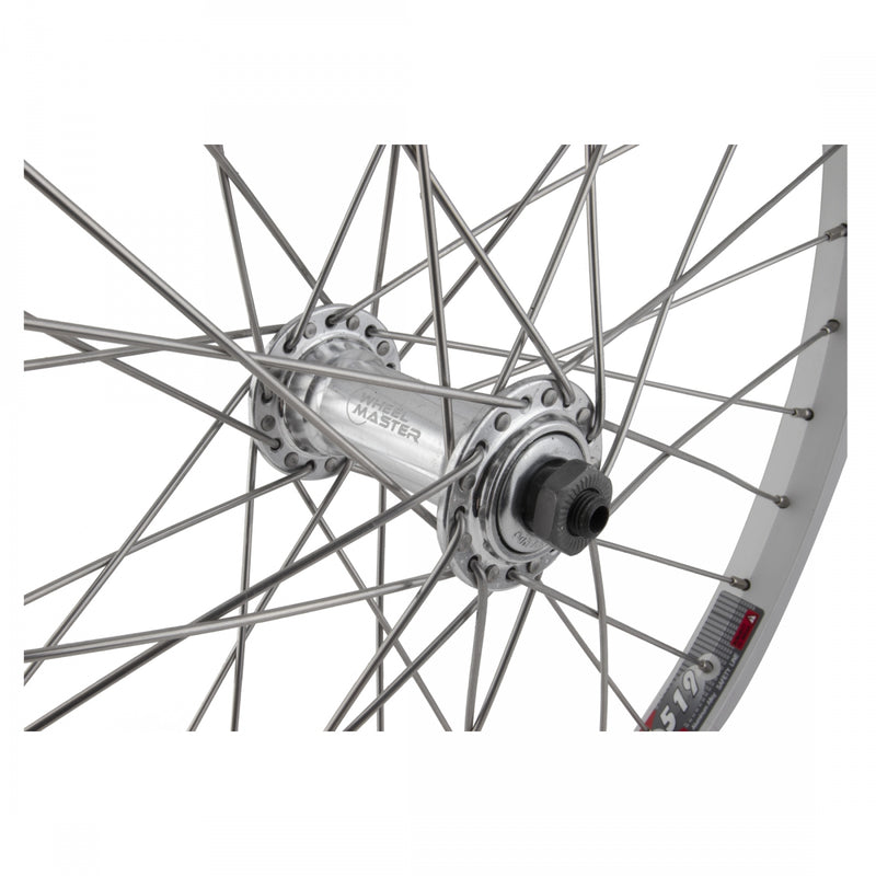 Load image into Gallery viewer, Wheel Master 20in Alloy Recumbent Front QRx100mm 36H Rim Brake Clincher Silver