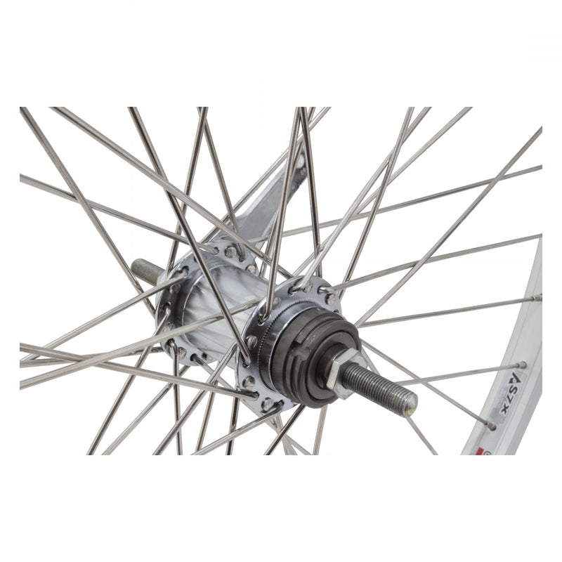 Load image into Gallery viewer, Wheel Master 26in WEI AS7X Rear B/O 3/8x110mm Shi E110 36H CB 12G HD SS Silver