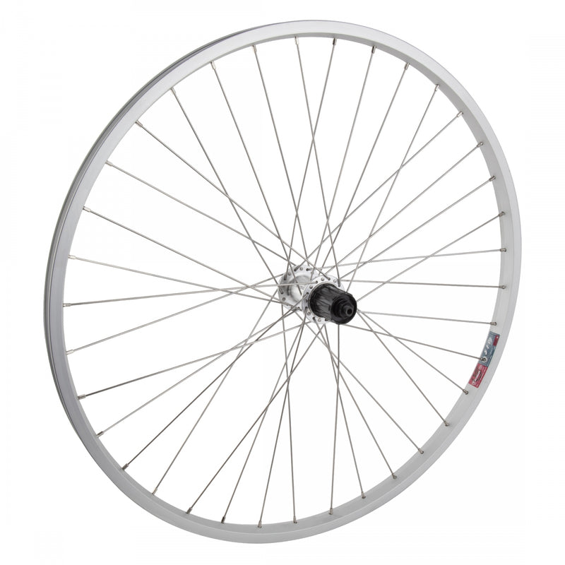 Load image into Gallery viewer, Wheel-Master-26inch-Alloy-Mountain-Single-Wall-Rear-Wheel-26-in-Clincher-RRWH0991-Bicycle-Rear-Wheel