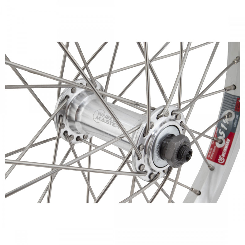 Load image into Gallery viewer, Wheel Master 16in Alloy Recumbent Front Wheel QRx100mm 36H Rim Brake Clincher