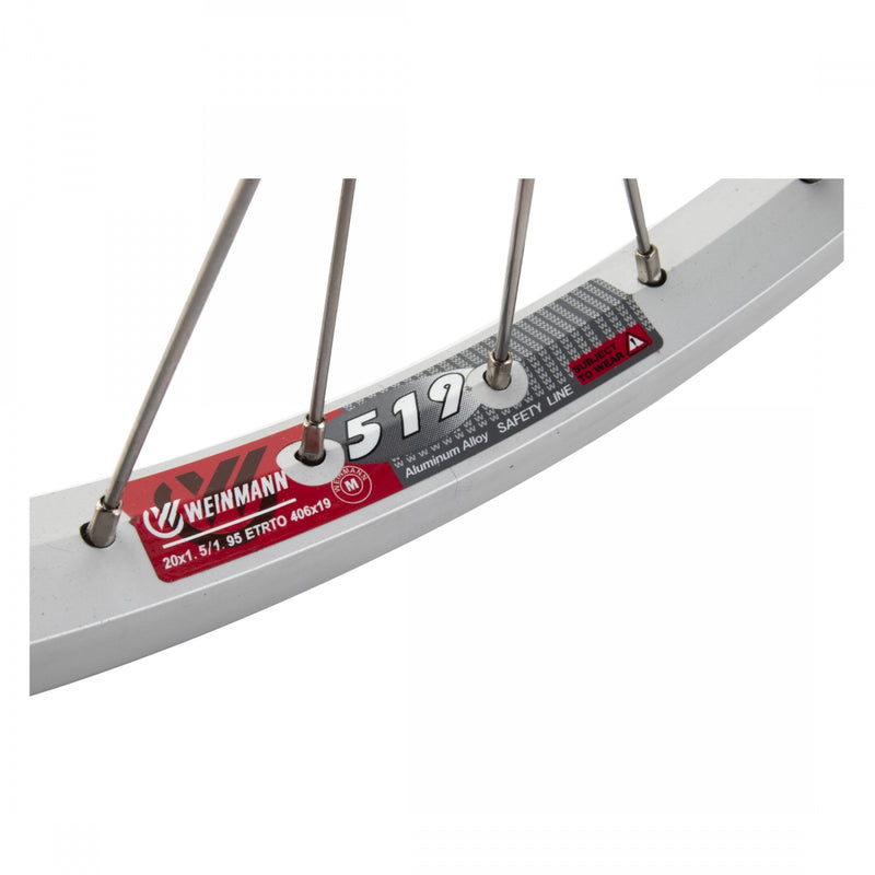 Load image into Gallery viewer, Wheel Master 20in Alloy Recumbent Rear Wheel QRx135mm HG11 Rim Brake Clincher